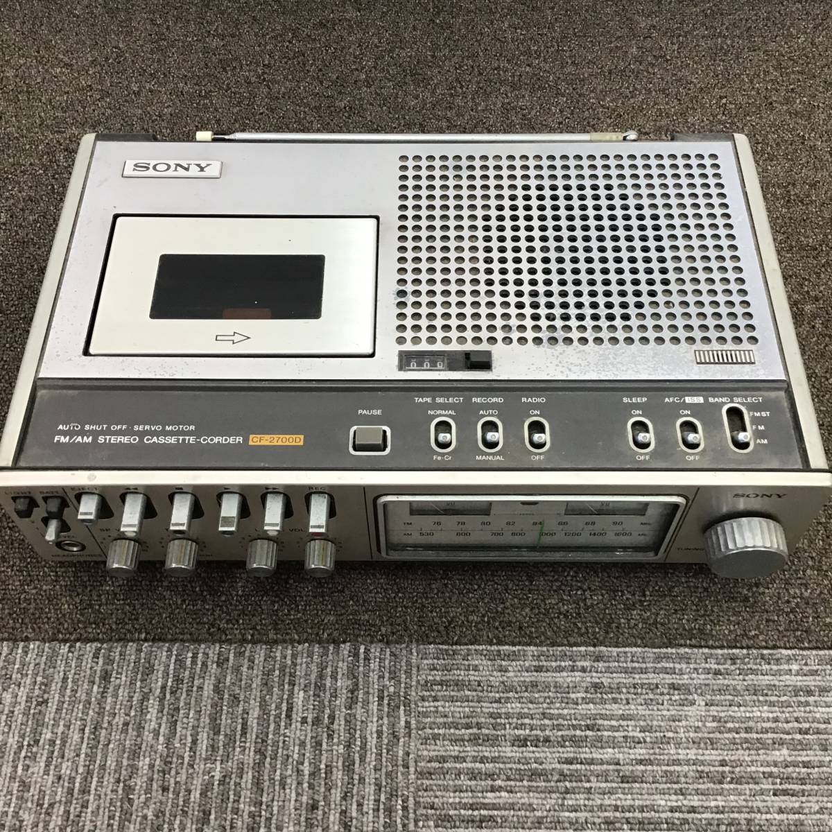 全商品オープニング価格! SONY デンスケ テープレコーダー TC-2810