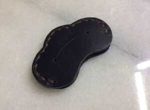  base for leather peg cover | pick holder type small black 