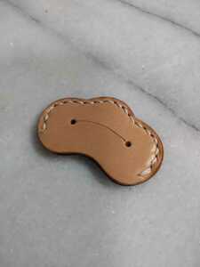  base for leather peg cover | pick holder type small natural 