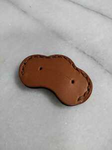  base for leather peg cover | pick holder type small Brown 