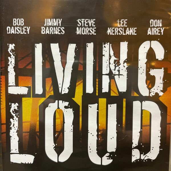 Living Loud - Bob Daisley, Steve Morse, Don Airey - DVD CD
