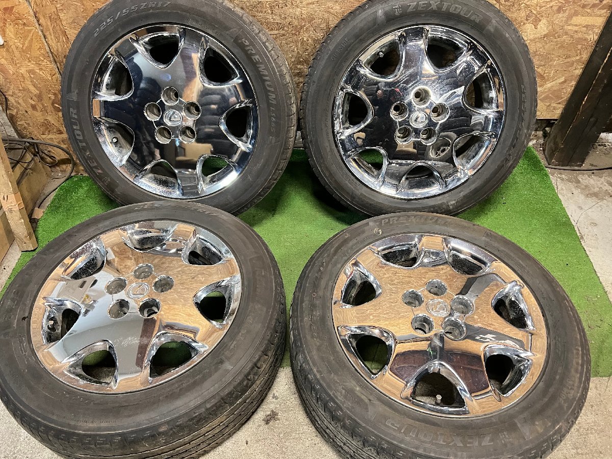FINALSALE対象商品30%OFF! 30セルシオ後期 純正ホイール UCF30 UCF30