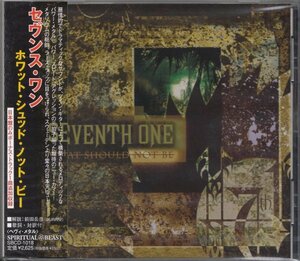 即決76【セヴンス・ワン / ホワット・シュッド・ノット・ビー　SEVENTH ONE】未開封/新品/廃盤