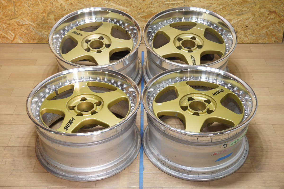 ヤフオク! -「ケーニッヒ」(17インチ) (ホイール)の落札相場・落札価格 ヤフオク! -「ケーニッヒ」(17インチ) (ホイール)の落札相場・落札価格