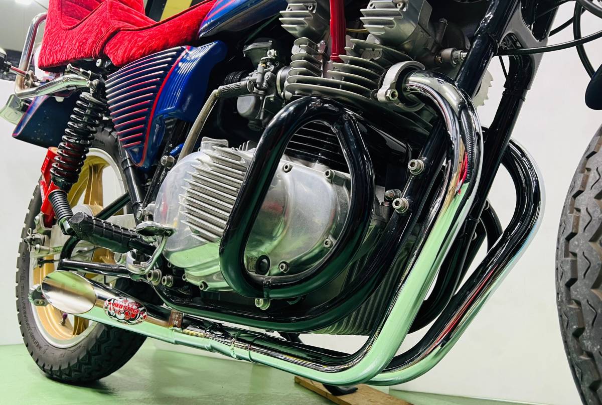 CB400N メガホンマフラー 猪菅 何でも揃う kandjietfreres.com
