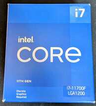 intel core i7-11700F LGA1200 2.5GHz 16MB Cache CPU BOX_画像1