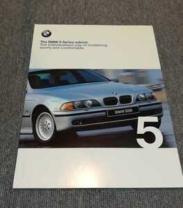 *BMW E39 5 series * thickness . catalog * rare * beautiful goods * prompt decision free shipping *2000 year issue *