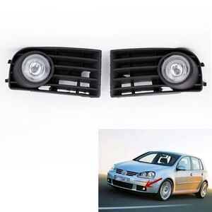 Vwゴルフ5MK5ラビット2003-2009フォグランプランプグリル