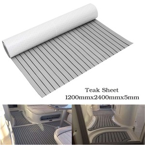 1200x2400x5mm self bonding foam cheeks seat ma limbo to deck yacht flooring floor mat pad gray 