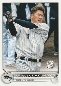 TOPPS 2022 NPB 角中勝也 112 レギュラーカード