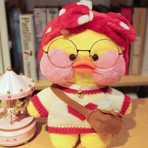 赤ドットリボン 赤ハートニット 黄色 パンパントちゃん