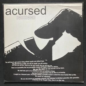 LP ACURSED・FALLOUT / DODSDOMD・ANOTHER WEEK IN JONESTOWN [PUNK HARDCORE]