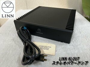 Ψ希少【 LINN / リン LINN KLOUT クラウト ステレオパワーアンプ マルチアンプシステム 名機】1992年当時 62万円 M11246