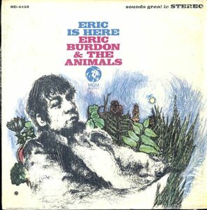 USオリジLP！シュリンク Eric Burdon & The Animals / Eric Is Here 67年【MGM SE-4433】Randy Newman エリック・バードン＆ジ・アニマルズ