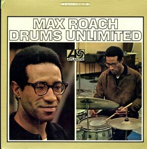70年代 USプレスLP！赤緑ラベル Max Roach / Drums Unlimited【Atlantic / SD 1467】マックス・ローチ Freddie Hubbard 参加 ジャズ