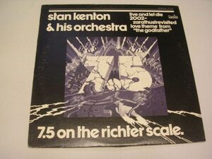 ●JAZZ FUNK LP●STAN KENTON & HIS ORCHESTRA / 7.5 ON THE RICHTER SCALE