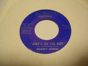 ●SOUL FUNK45●SONNY GREEN / JODY'S ON THE RUN