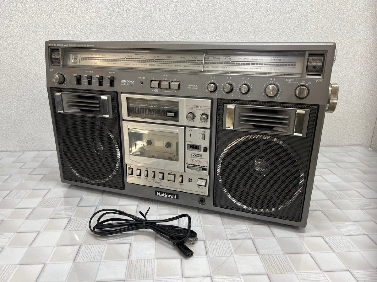 夜空 ラジカセ National RX-5400 ステレオラジオカセットレコーダー