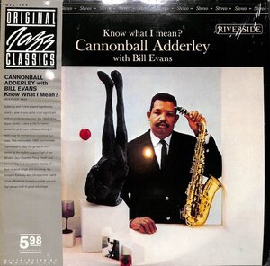 248393 CANNONBALL ADDERLEY with BILL EVANS / Know What I Mean?(LP)