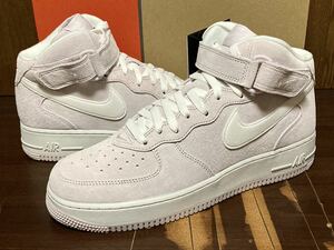 22年製 NIKE AIR FORCE 1 MID QS VENICE SUMMIT WHITE ナイキ エアフォース AF1【DM0107-500】ヌバック レザー ベニス ホワイト US9