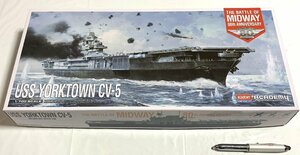Φプラモデル USS YORKTOWN CV-5 ☆新製品 アメリカ海軍 航空母艦 CV-5 ヨークタウン アカデミー