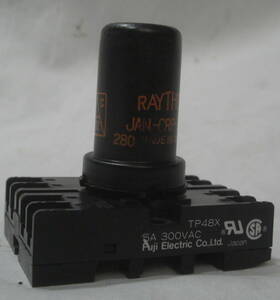 真空管::RAYTHEON/「JAN-CRP 1005」:1本ソケット付,ビンテージ品R041210