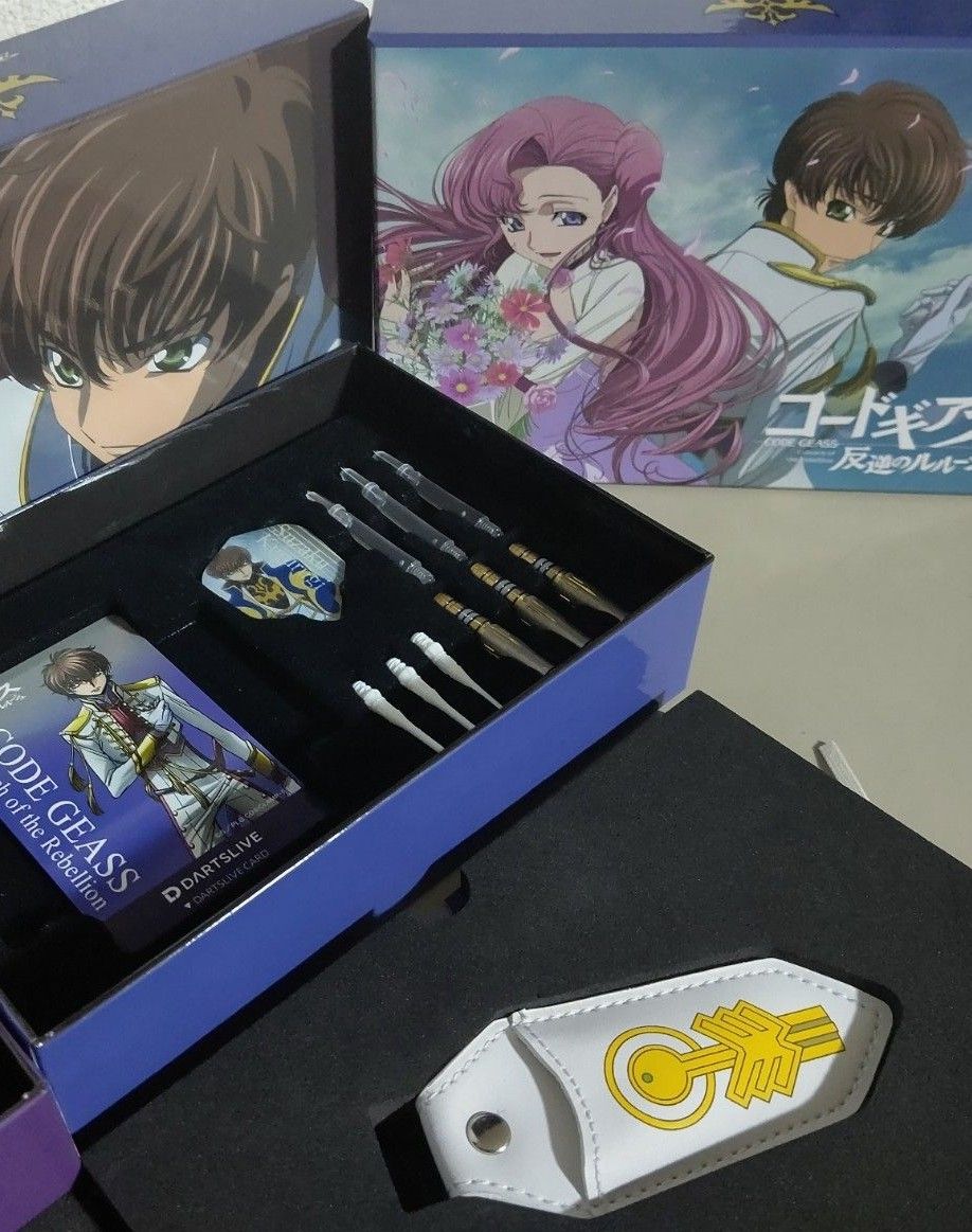 コードギアス×ダーツハイブ ルルーシュ・スザク セット フィギュア