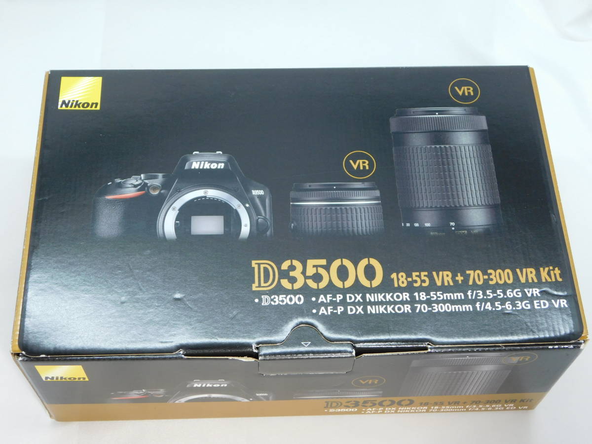 ニコン D3500 ダブルズームキット オークション比較 - 価格.com