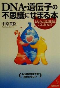 ＤＮＡ・遺伝子の不思議にせまる本 あなたの設計図はここにあった！ 成美文庫／中原英臣(著者)