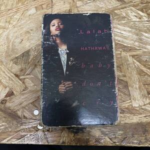 カ HIPHOP,R&B LALAH HATHAWAY - BABY DON'T CRY シングル,名曲 TAPE 中古品