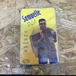 カ HIPHOP,R&B SAMUELLE - SO YOU LIKE WHAT YOU SEE シングル,名曲 TAPE 中古品