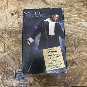 カ HIPHOP,R&B MYRON - WE CAN GET DOWN シングル,名曲 TAPE 中古品