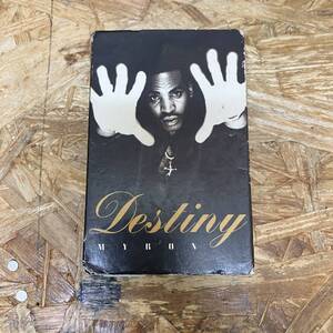 カ HIPHOP,R&B MYRON - DESTINY INST,シングル,名曲 TAPE 中古品