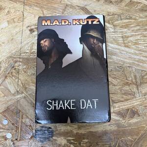 カ HIPHOP,R&B M.A.D. KUTZ - SHAKE DAT INST,シングル,名曲 TAPE 中古品