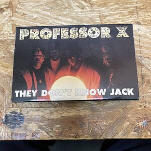 カ HIPHOP,R&B PROFESSOR X - THEY DON'T KNOW JACK シングル,名曲 TAPE 中古品