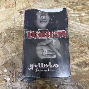 キ HIPHOP,R&B DA BRAT FEAT T-BOZ - GHETTO LOVE シングル,名曲 TAPE 中古品