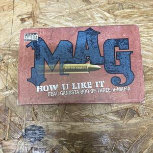 キ HIPHOP,R&B MAG - HOWU LIKE IT INST,シングル,G-RAP TAPE 中古品