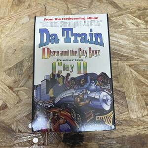 ク HIPHOP,R&B DISCO AND THE CITY BOYZ FEAT CLAY D - DA TRAIN シングル TAPE 中古品