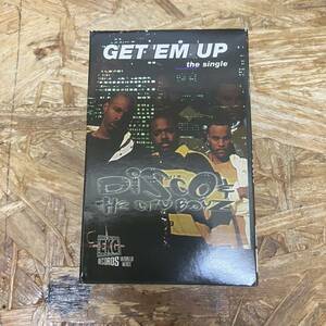 ク HIPHOP,R&B DISCO & THE CITY BOYZ - GET 'EM UP INST,シングル TAPE 中古品