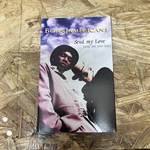 ク HIPHOP,R&B BORN JAMERICANS - SEND MY LOVE/SEND ONE YOUR LOVE シングル TAPE 中古品