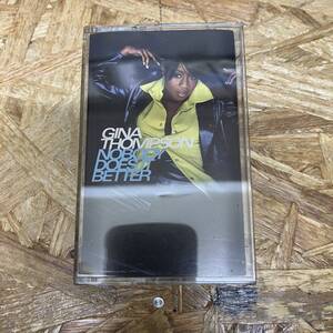 シ HIPHOP,R&B GINA THOMPSON - NOBODY DOES IT BETTER アルバム TAPE 中古品