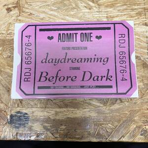 keHIPHOP,R&B ADMIT ONE - BEFORE DARK / DAYDREAMING single TAPE secondhand goods 