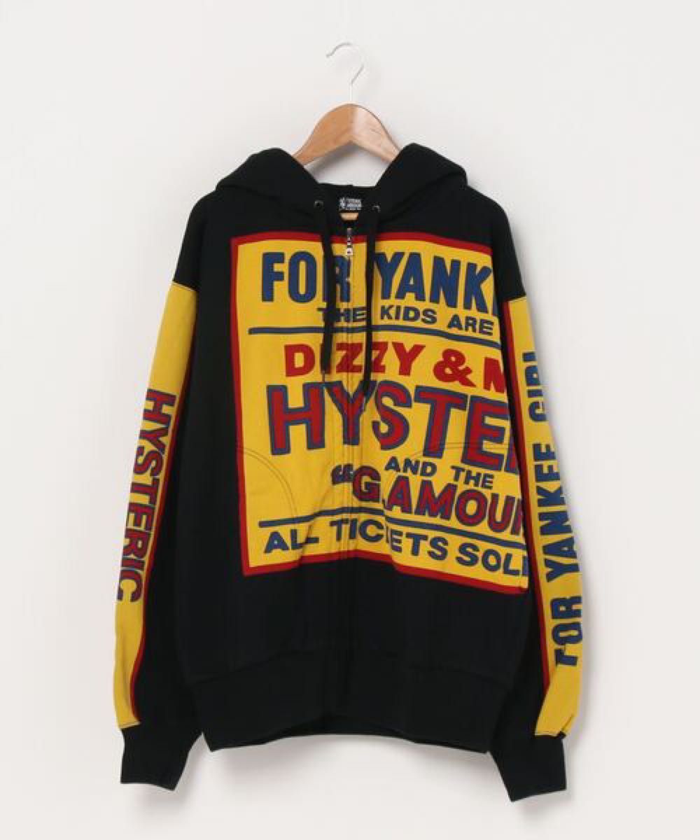 B品セール hystericglamour ヒステリックグラマー パーカー リブライン