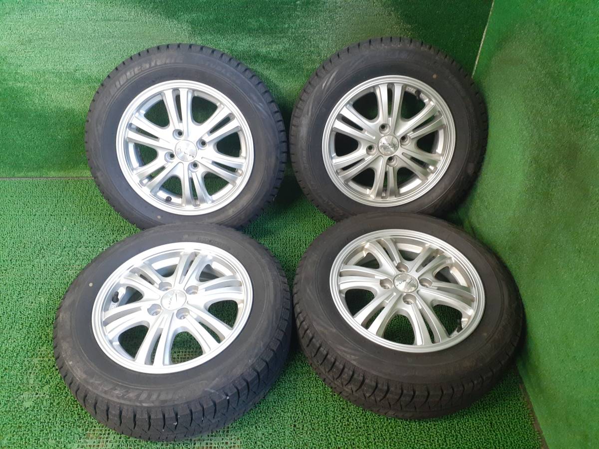 MS-702☆195/50R16 ブリヂストン スタッドレスアルミセット☆ レビュー
