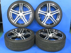 ベンツ AMG RAYS レイズ VERSUS VARIANCE V.V.52S 19インチ 8J +38 PCD112 5穴 約66ミリ245/35R19 93W タイヤ ホイール 4本 (g076844)