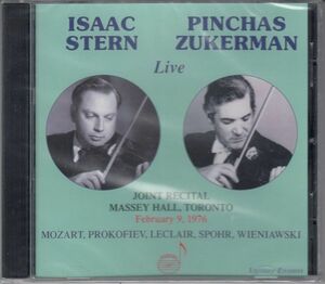 [CD/Doremi]プロコフィエフ:2つのヴァイオリンのためのソナタハ長調Op.56他/I.スターン(vn)&P.ズッカーマン(vn) 1976.2.9
