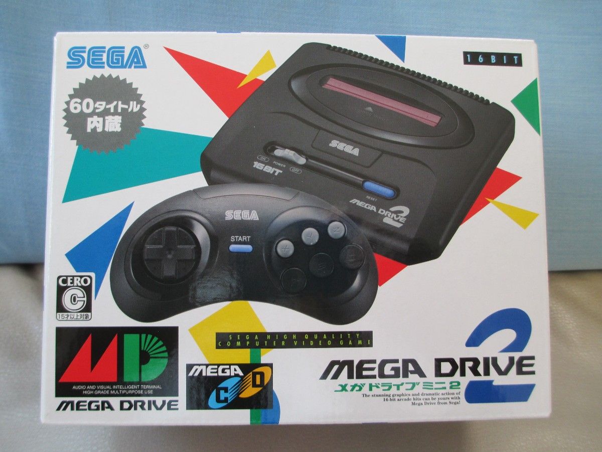 新品・未使用・未開封】SEGA メガドライブミニ2 セガ 50本以上収録 ...