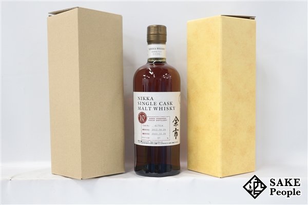 ヤフオク! -「余市10年 700ml」の落札相場・落札価格