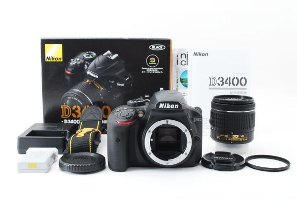 送料無料(一部地域を除く)】 Nikon D3400 AF-P 18-55レンズKIT 786