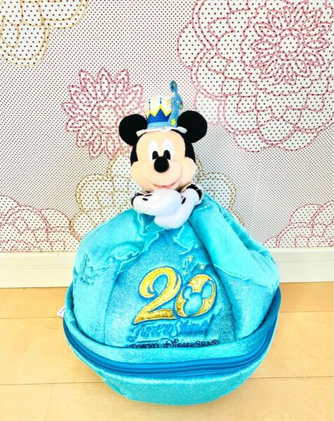 東京ディズニーシー20周年　ミッキー　収納ボックス　ぬいぐるみ　ミッキーマウス　ミッキー　ミニー　ミニーマウス　ディズニー